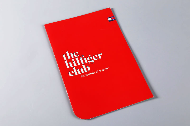 折頁(yè)印刷-the hilfiger club